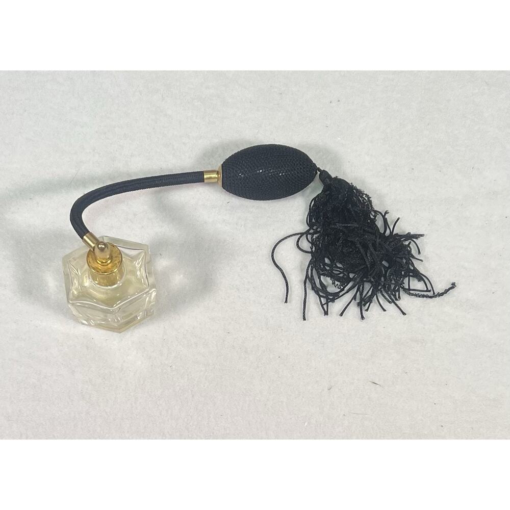 Glass Perfume‎ Bottle Clear Spray Atomizer Vintage